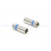 RG6SV5C2V-B 5C皺縮式接頭 藍色鳳梨接頭 皺縮/推入式RG6 5C2V 有線電視 數位天線CATV 衛星BS.CS 防洩雙鋁雙網線專用接頭